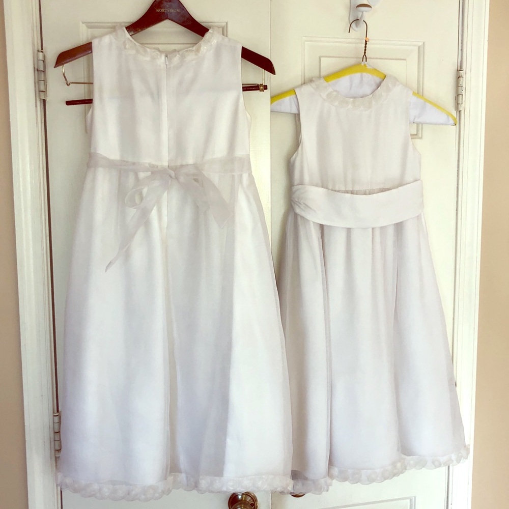 First Communion or flower girl dresses